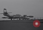 Image of Recovering jet aircraft returning to aircraft carrier United States USA, 1951, second 41 stock footage video 65675028032