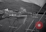 Image of Recovering jet aircraft returning to aircraft carrier United States USA, 1951, second 55 stock footage video 65675028032