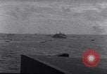 Standbild Schiffe auf See Majuro Marshall Inseln, 1944, aus Sekunde 54 historischem Filmmaterial Videoclip 65675028035