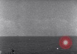 Standbild US-Kriegsschiffe der Pazifikflotte verankert während Zweiten Weltkrieg Majuro Marshall Inseln, 1944, aus Sekunde 44 historischem Filmmaterial Videoclip 65675028037