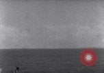 Standbild US-Kriegsschiffe der Pazifikflotte verankert während Zweiten Weltkrieg Majuro Marshall Inseln, 1944, aus Sekunde 45 historischem Filmmaterial Videoclip 65675028037