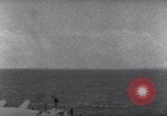 Standbild US-Kriegsschiffe der Pazifikflotte verankert während Zweiten Weltkrieg Majuro Marshall Inseln, 1944, aus Sekunde 51 historischem Filmmaterial Videoclip 65675028037