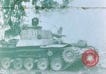 Standbild brennende japanische Typ 95 light Tanks Saipan Nördliche Marianen, 1944, aus Sekunde 1 historischem Filmmaterial Videoclip 65675028046