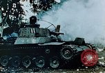 Standbild brennende japanische Typ 95 light Tanks Saipan Nördliche Marianen, 1944, aus Sekunde 4 historischem Filmmaterial Videoclip 65675028046