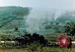 Standbild brennende japanische Typ 95 light Tanks Saipan Nördliche Marianen, 1944, aus Sekunde 14 historischem Filmmaterial Videoclip 65675028046