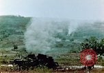 Standbild brennende japanische Typ 95 light Tanks Saipan Nördliche Marianen, 1944, aus Sekunde 19 historischem Filmmaterial Videoclip 65675028046