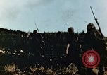 Standbild brennende japanische Typ 95 light Tanks Saipan Nördliche Marianen, 1944, aus Sekunde 36 historischem Filmmaterial Videoclip 65675028046