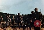 Standbild brennende japanische Typ 95 light Tanks Saipan Nördliche Marianen, 1944, aus Sekunde 48 historischem Filmmaterial Videoclip 65675028046
