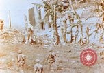 Image of U.S. marines in battle of Saipan Saipan Northern Mariana Islands, 1944, second 3 stock footage video 65675028047