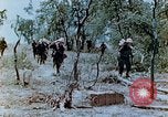 Image of U.S. marines set up camouflaged artillery  Saipan Northern Mariana Islands, 1944, second 6 stock footage video 65675028054