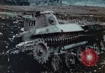 Image of Wrecked Japanese artillery pieces Saipan Northern Mariana Islands, 1944, second 17 stock footage video 65675028056