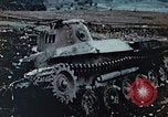 Image of Wrecked Japanese artillery pieces Saipan Northern Mariana Islands, 1944, second 19 stock footage video 65675028056
