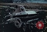 Image of Wrecked Japanese artillery pieces Saipan Northern Mariana Islands, 1944, second 21 stock footage video 65675028056