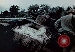 Image of Wrecked Japanese artillery pieces Saipan Northern Mariana Islands, 1944, second 35 stock footage video 65675028056