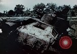 Image of Wrecked Japanese artillery pieces Saipan Northern Mariana Islands, 1944, second 39 stock footage video 65675028056