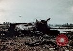 Image of Wrecked Japanese artillery pieces Saipan Northern Mariana Islands, 1944, second 44 stock footage video 65675028056
