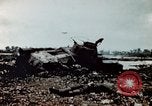 Image of Wrecked Japanese artillery pieces Saipan Northern Mariana Islands, 1944, second 45 stock footage video 65675028056