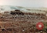 Image of M4 Sherman tank Saipan Northern Mariana Islands, 1944, second 10 stock footage video 65675028057