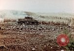 Image of M4 Sherman tank Saipan Northern Mariana Islands, 1944, second 11 stock footage video 65675028057