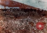 Standbild US Marine wirft Handgranate Saipan Nördliche Marianen, 1944, aus Sekunde 1 historischem Filmmaterial Videoclip 65675028058