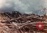 Standbild US Marine wirft Handgranate Saipan Nördliche Marianen, 1944, aus Sekunde 8 historischem Filmmaterial Videoclip 65675028058