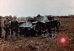 Image of Knocked out Japanese type 95 light tanks Saipan Northern Mariana Islands, 1944, second 32 stock footage video 65675028059