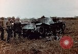 Image of Knocked out Japanese type 95 light tanks Saipan Northern Mariana Islands, 1944, second 35 stock footage video 65675028059