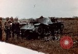 Image of Knocked out Japanese type 95 light tanks Saipan Northern Mariana Islands, 1944, second 38 stock footage video 65675028059