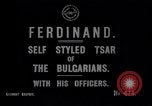 Standbild König Ferdinand Balkan Bulgarien, 1915, aus Sekunde 4 historischem Filmmaterial Videoclip 65675028061