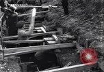Image of French soldiers preparing reinforced trenches in World War I France, 1915, second 3 stock footage video 65675028071