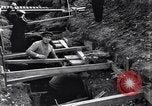Image of French soldiers preparing reinforced trenches in World War I France, 1915, second 9 stock footage video 65675028071