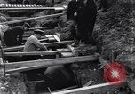 Image of French soldiers preparing reinforced trenches in World War I France, 1915, second 21 stock footage video 65675028071