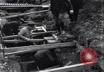 Image of French soldiers preparing reinforced trenches in World War I France, 1915, second 22 stock footage video 65675028071