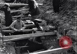 Image of French soldiers preparing reinforced trenches in World War I France, 1915, second 24 stock footage video 65675028071