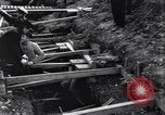 Image of French soldiers preparing reinforced trenches in World War I France, 1915, second 26 stock footage video 65675028071
