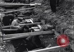 Image of French soldiers preparing reinforced trenches in World War I France, 1915, second 28 stock footage video 65675028071
