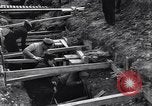 Image of French soldiers preparing reinforced trenches in World War I France, 1915, second 29 stock footage video 65675028071
