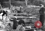 Image of French soldiers preparing reinforced trenches in World War I France, 1915, second 37 stock footage video 65675028071