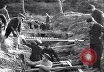 Image of French soldiers preparing reinforced trenches in World War I France, 1915, second 38 stock footage video 65675028071