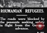 Standbild rumänische Flüchtlinge Rumänien, 1916, aus Sekunde 1 historischem Filmmaterial Videoclip 65675028072