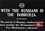 Image renforts militaires russes Dobrudja Roumanie, 1916, de la seconde 1 séquences d'archives historiques vidéo 65675028073