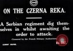 Standbild serbischen Regiment Die Balkan, 1916, aus Sekunde 3 historischem Filmmaterial Videoclip 65675028074