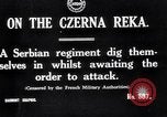 Standbild serbischen Regiment Die Balkan, 1916, aus Sekunde 5 historischem Filmmaterial Videoclip 65675028074