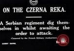 Standbild serbischen Regiment Die Balkan, 1916, aus Sekunde 7 historischem Filmmaterial Videoclip 65675028074