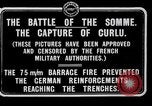 Standbild Batterie der Französischen 75 Feld Stückzahl Curlu Frankreich, 1915, aus Sekunde 9 historischem Filmmaterial Videoclip 65675028076