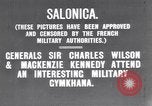 Immagine di Generale George Milne Salonicco Grecia, 1916, secondo 1 filmato di repertorio 65675028078