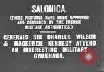 Immagine di Generale George Milne Salonicco Grecia, 1916, secondo 5 filmato di repertorio 65675028078