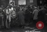 Image of Ferdinand Foch meets Native American Indians Montana United States USA, 1921, second 7 stock footage video 65675028082