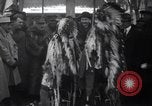 Image of Ferdinand Foch meets Native American Indians Montana United States USA, 1921, second 29 stock footage video 65675028082