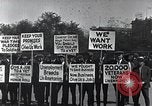 Image of Unemployed United States World War I Veterans United States USA, 1921, second 17 stock footage video 65675028089